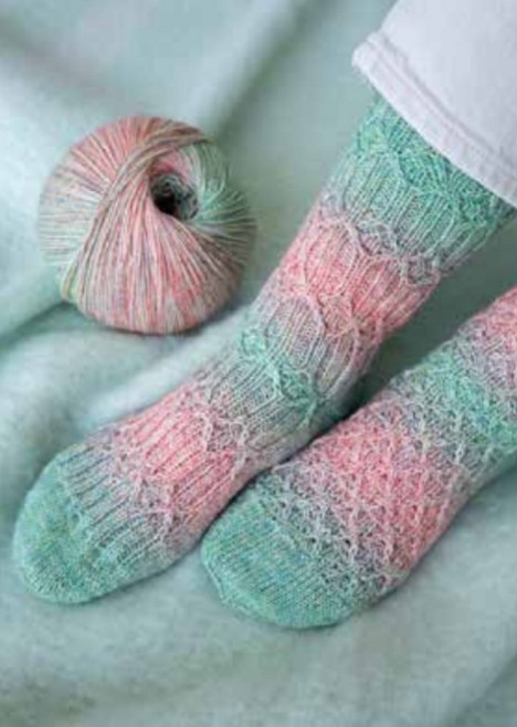 Lana Grossa Socktober No. 9 – ponožkové modely