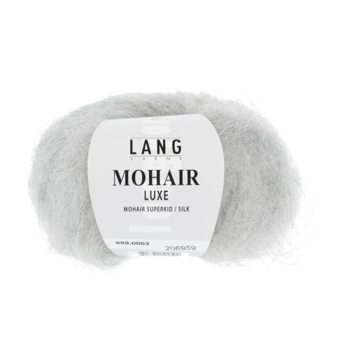 MOHAIR LUXE - HELLGRAU MÉLANGE