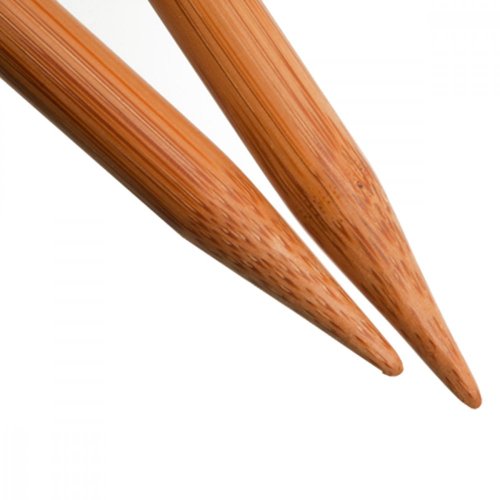 Jehlice rovné bambusové - jednohrotové - Jehlice rovné bambusové - jednohrotové: 10mm, 33cm, CHIA-SPBP-L33-T100