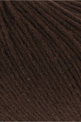 LAMBSWOOL - DUNKELBRAUN MÉLANGE