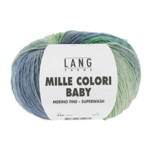 MILLE COLORI BABY - BUNT GRÜN/BLAU