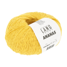 Příze Ananas od Lang Yarns, 70% Lyocell + 30% ananasové vlákno, jarní a letní příze