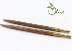 Jehlice kruhové výměnné addiNature Olive - olivové dřevo