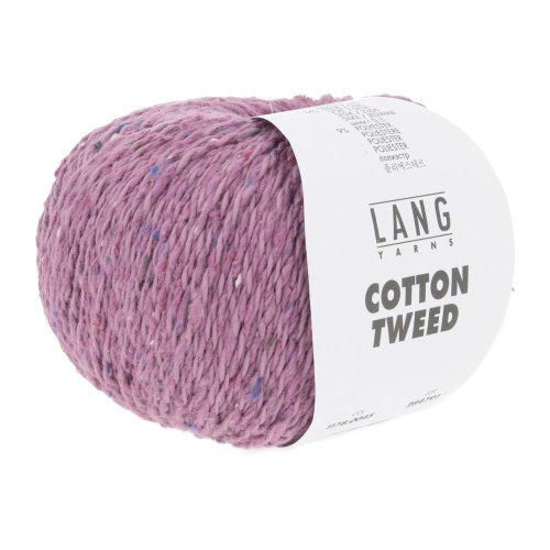 COTTON TWEED - MAUVE