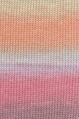 SILK COLOR - ORANGE/BORDEAUX/ROT