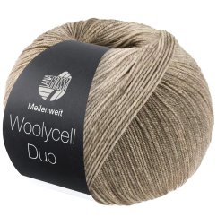 LANA GROSSA Meilenweit Woolycell - Hell/ Perl/ Mausgrau 6010