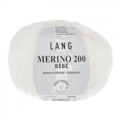 MERINO 200 BÉBÉ - WEISS