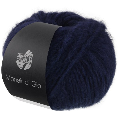 LANA GROSSA Mohair Di Gio - Dunkelblau 11