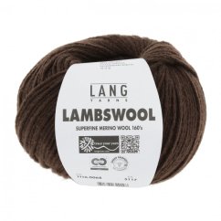LAMBSWOOL - DUNKELBRAUN MÉLANGE