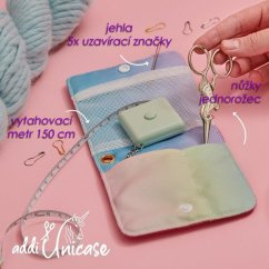 addiUnicase -  pouzdro s příslušenstvím designu UNICORN