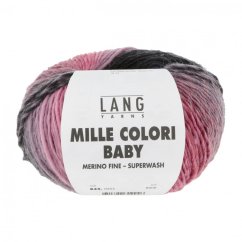 MILLE COLORI BABY - BUNT VIOLETT/BRAUN/GRAU