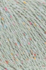 COTTON TWEED - PASTELL GRÜN