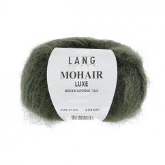 MOHAIR LUXE - OLIVE DUNKEL