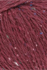 COTTON TWEED - BORDEAUX