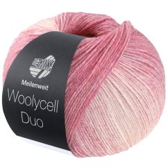 LANA GROSSA Meilenweit Woolycell - Veilchenfuchsia/ Lila/ Rosa 6002