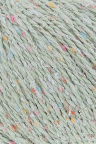 COTTON TWEED - PASTELL GRÜN
