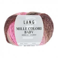 MILLE COLORI BABY - PINK/BRAUN