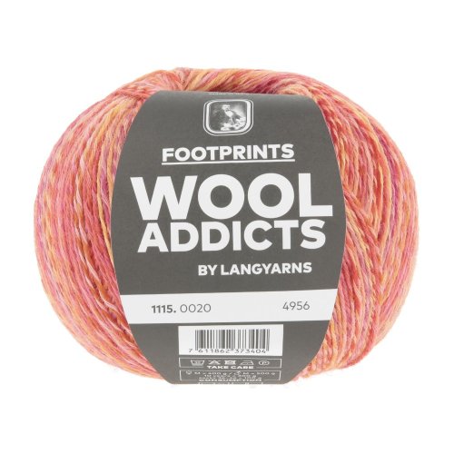 FOOTPRINTS - ORANGE/ PINK/ BERRY