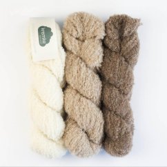 ALPACA BOUCLÉ Kremke Soul Wool - mid brown