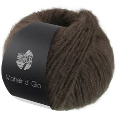 LANA GROSSA Mohair Di Gio - Graubraun 7