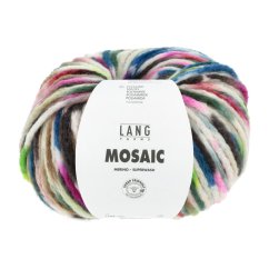 MOSAIC - BLAU/GRÜN/PINK/BRAUN