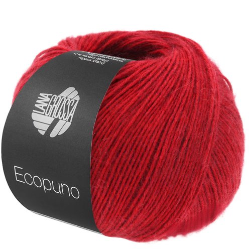 LANA GROSSA Ecopuno - Kirschrot 47