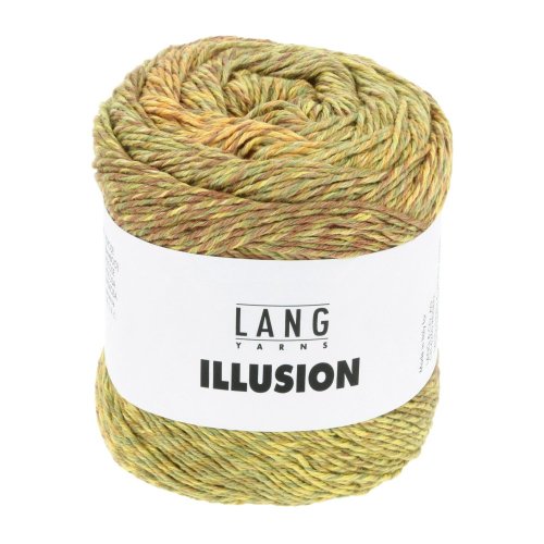 ILLUSION - OLIVE/GELB/BRAUN/ORANGE
