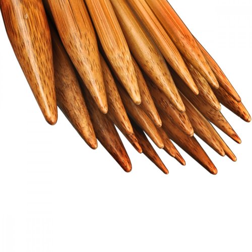 Jehlice ponožkové bambusové ChiaoGoo Patina - Jehlice ponožkové: 6mm, 20cm, CHIA-DPBP-L20-T060