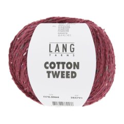 COTTON TWEED - BORDEAUX