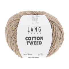 COTTON TWEED - HASELNUSS