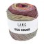 SILK COLOR - ORANGE/BORDEAUX/ROT