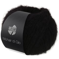 LANA GROSSA Mohair Di Gio - Schwarz 16