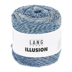ILLUSION - BLAU/GRAU/BEIGE