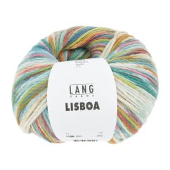 LISBOA - HELLGRÜN/ROSA/ORANGE/AQUA
