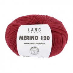 MERINO 120 - TULPENROT