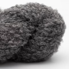 ALPACA BOUCLÉ Kremke Soul Wool - silver grey