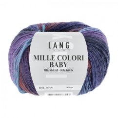 MILLE COLORI BABY - BLAU/VIOLETT