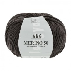 MERINO 50 - DUNKELBRAUN