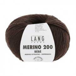 MERINO 200 BÉBÉ - DUNKELBRAUN