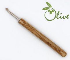 Háček addiNature Olive - olivové dřevo, bronzovaný hliník