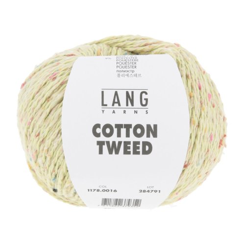 COTTON TWEED - HELLGRÜN