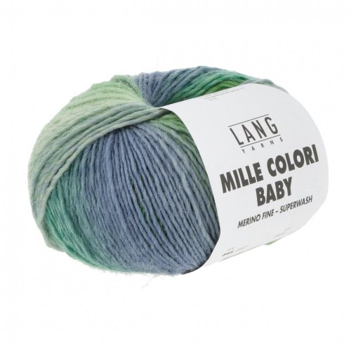 MILLE COLORI BABY - BUNT GRÜN/BLAU