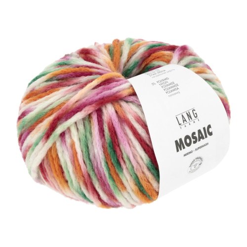 MOSAIC - ROT/PINK/ORANGE/GRÜN
