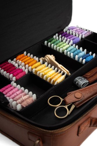 Flora muud kufr s organizerem rich brown/black