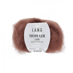MOHAIR LUXE - DUNKELROT