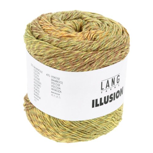 ILLUSION - OLIVE/GELB/BRAUN/ORANGE