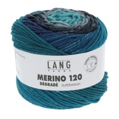 MERINO 120 DÉGRADÉ - BLAU