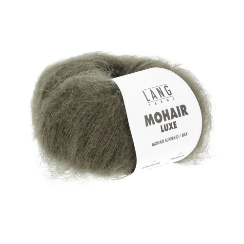 MOHAIR LUXE - MOOS GRÜN