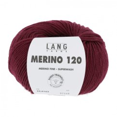 MERINO 120 - DUNKELROT