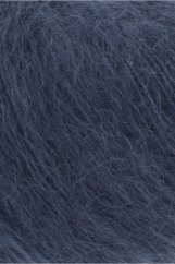 MOHAIR LUXE - STAHLBLAU
